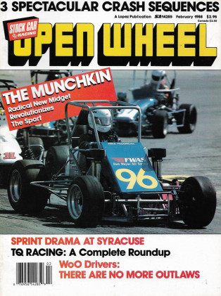 OPEN WHEEL 1988 FEB - THE MUNCHKIN, SYRACUSE SPRINTS, TQ RACING